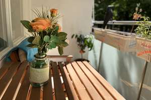 ‼️Möbelierte 3 Zimmer Wohnung mitten in Schwabing mit Südbalkon und hochwertiger Einbauküche‼️ – Hohenzollernplatz 4, 80796 Neuschwabing, München – Vorschaubild 3