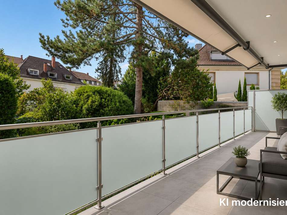 EG Balkon KI modernisiert