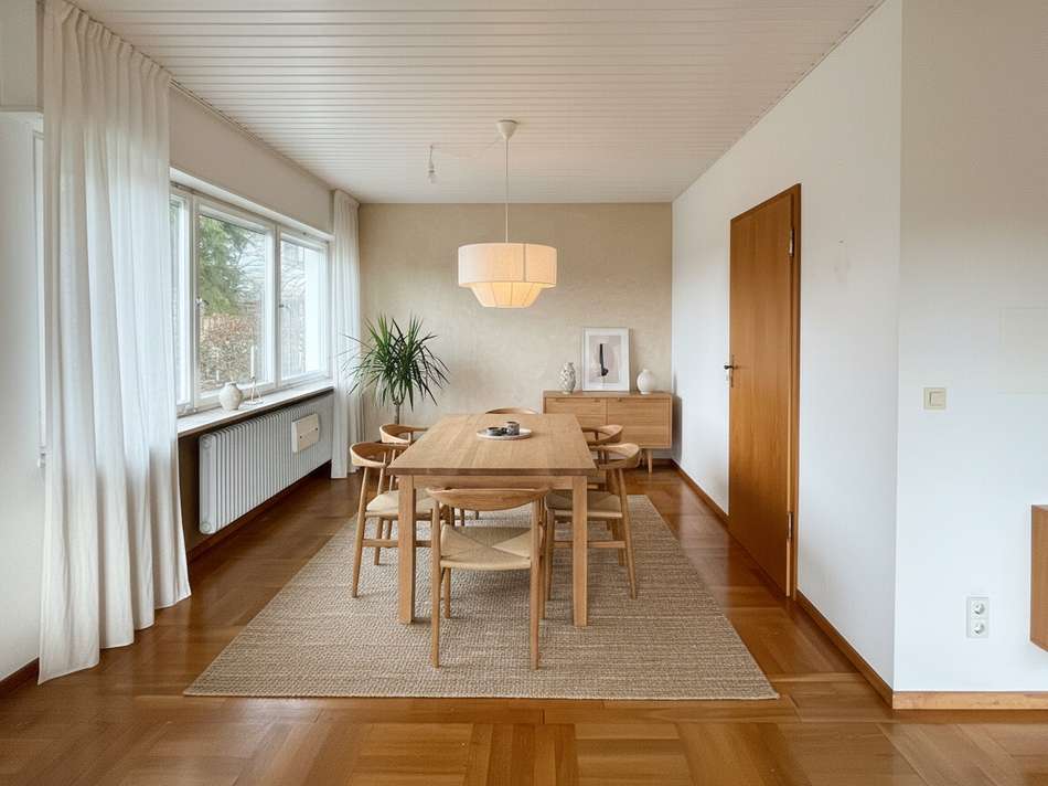 Esszimmer KI visualisiert