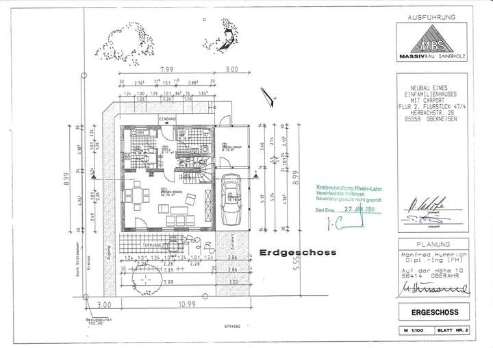 Grundriss Erdgeschoss
