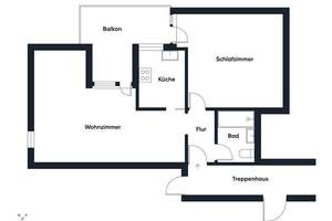 Stuttgart-Süd trifft Mitte: großzügige 2-Zimmer-Wohnung mit Balkon und ruhiger Innenhoflage – Die vollständige Adresse der Immobilie erhältst du vom Anbieter., 70180 Lehen, Stuttgart – Vorschaubild 13