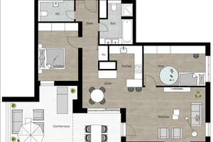 PEMPELFORT DELUXE! Moderne 3-Zimmer-Wohnung mit XL Terrasse & EBK plus 2 Stellplätze – Die vollständige Adresse der Immobilie erhältst du vom Anbieter., 40211 Pempelfort, Düsseldorf – Vorschaubild 15