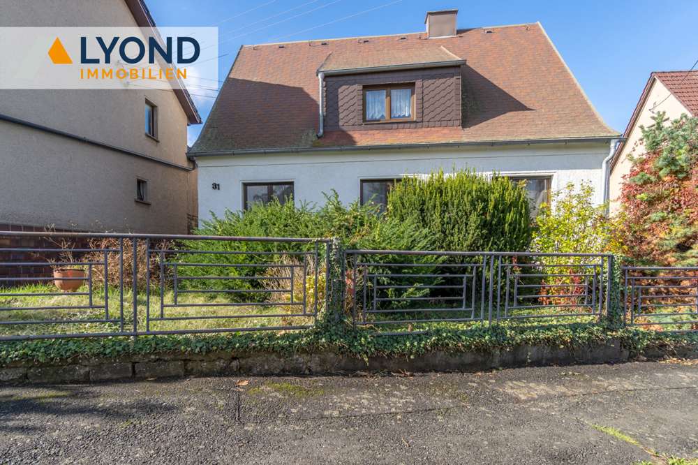 Ihr Projekt mit Zukunft: Einfamilienhaus in ruhiger Lage mit Garage, Saalfeld Rudolstadt Kreis – Bild 1