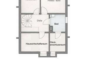 Modernisiertes familienfreundliches Reihenmittelhaus mit Terrasse und Garten in Düsseldorf-Ludenberg – Die vollständige Adresse der Immobilie erhältst du vom Anbieter., 40629 Ludenberg, Düsseldorf – Vorschaubild 21