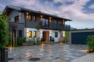 RESERVIERT!! Neubau High End-Einfamilienhaus in stylischer Ästhetik mit Pool – Die vollständige Adresse der Immobilie erhältst du vom Anbieter., 83313 Siegsdorf – Vorschaubild 1