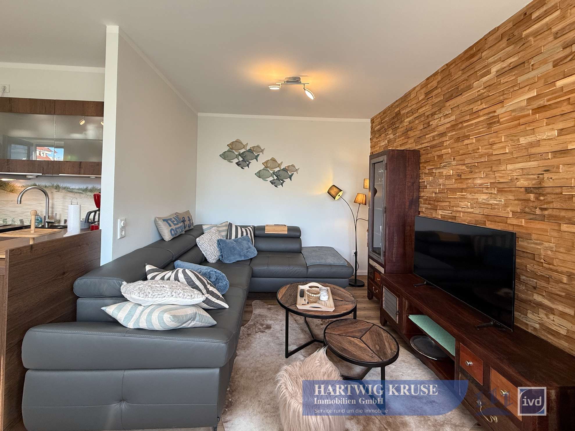 Immobilie in Großenbrode - Strandnah genießen: Möblierte Ferienoase mit Terrasse und Meeresrauschen - Bild 8