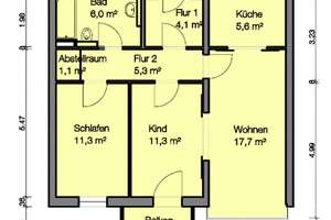 EOF III - Gemütliches Zuhause in Gibitzenhof – Straßburger Str. 26/28, 90443 Gibitzenhof, Nürnberg – Vorschaubild 6