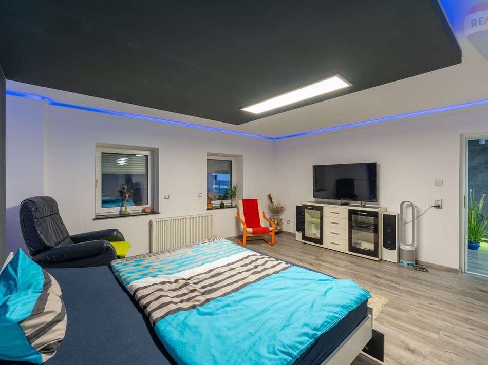 Haus hinten Schlafzimmer