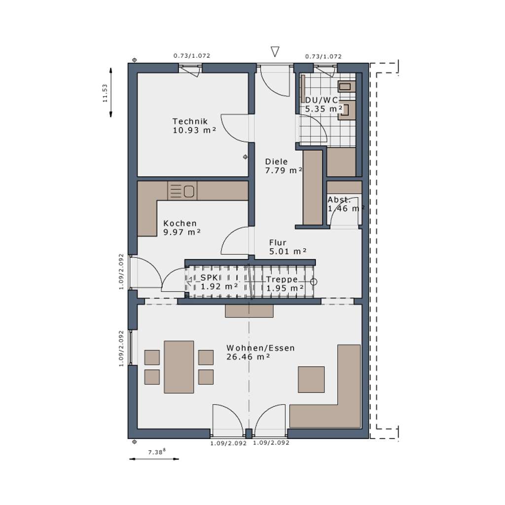 Immobilie in Gelbensande - Eigenheim statt Miete! – Wunderschönes Traumhaus von Schwabenhaus - Bild 2