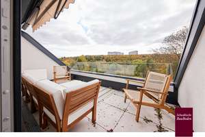 Schönberg: Exklusive 5-Zi.-Maisonette mit Dachterrasse, EBK mit Kochinsel & Parkett +++ – Parasolstraße 29, 70599 Schönberg, Stuttgart – Vorschaubild 24