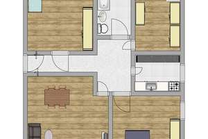 Moderne 3-Zimmer-Wohnung im 2. Obergeschoss in ruhiger Lage von Aachen-Haaren – Akazienstraße 7, 52080 Haaren, Aachen – Vorschaubild 2