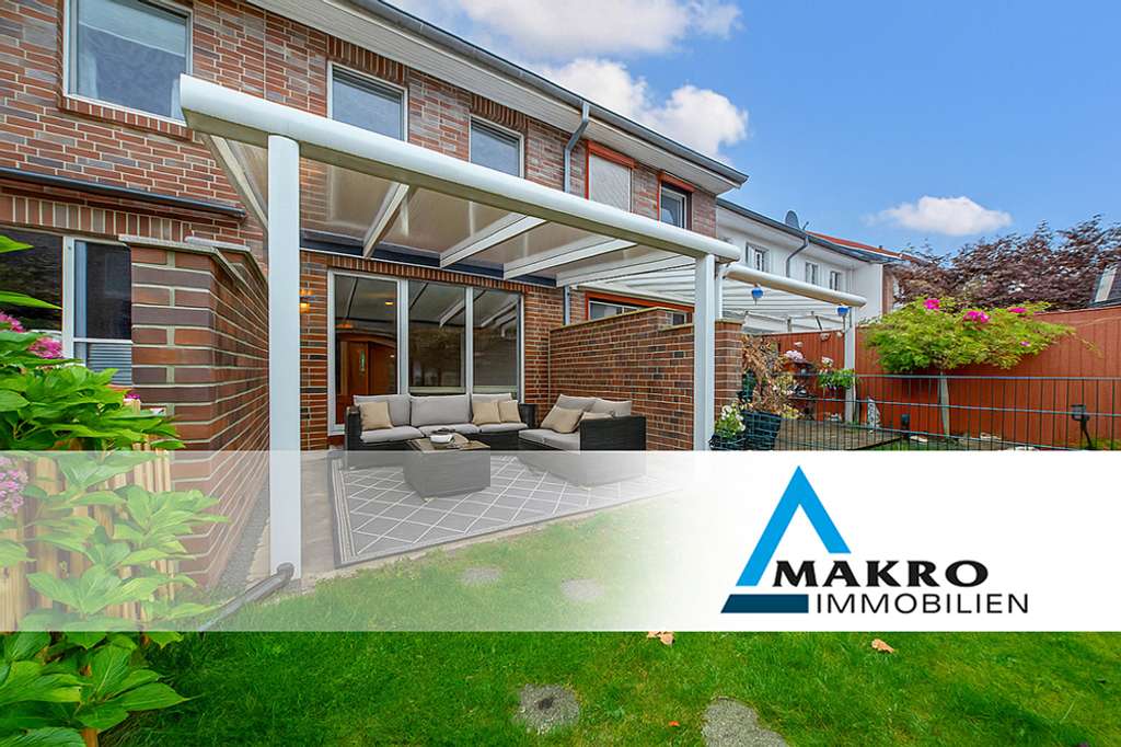 3D VIRTUAL TOUR - Gepflegtes Reihenhaus mit überdachter Südterrasse in Elmshorn