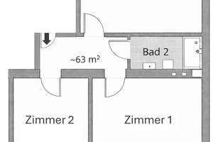 Frisch sanierte 3-Zimmer Altbauwohnung – Die vollständige Adresse der Immobilie erhältst du vom Anbieter., 45145 Frohnhausen, Essen – Vorschaubild 7