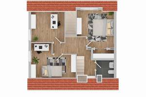 RESERVIERT - Einfamilienhaus mit Einliegerwohnung in Augsburg-Lechhausen – Die vollständige Adresse der Immobilie erhältst du vom Anbieter., 86165 Lechhausen-Ost, Augsburg – Vorschaubild 15