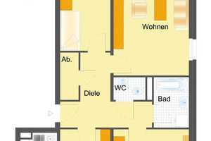 Besichtigung , Montag, 31.03.25 - 16:00 -18:00 Uhr- tolle 3-Zimmer-Wohnung mit großer Küche – Gerta-Overbeck-Ring 26, 38446 Wolfsburg – Vorschaubild 2
