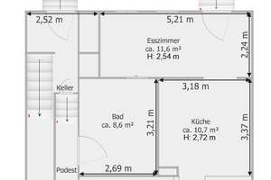 Mehr als 1 Wohnung: Gepflegtes Reihenhaus als Einstieg ins Eigentum-klein im Aufwand-groß im Gefühl! – Die vollständige Adresse der Immobilie erhältst du vom Anbieter., 6493 Ballenstedt – Vorschaubild 25