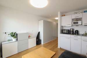 Helles 1-Zimmer-Apartment mit Balkon in moderner Wohnanlage. – Die vollständige Adresse der Immobilie erhältst du vom Anbieter., 81735 Neuperlach, München – Vorschaubild 1