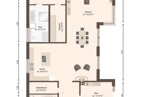 Luxuriöse Wohnoase - moderne Villa mit Raum, Klarheit und Komfort – Die vollständige Adresse der Immobilie erhältst du vom Anbieter., 39326 Glindenberg – Vorschaubild 12