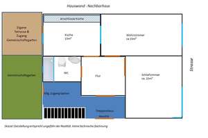 Wohnung in TOP Lage mit Gartennutzung, 49 m², 2 Zimmer – Die vollständige Adresse der Immobilie erhältst du vom Anbieter., 50859 Lövenich, Köln – Vorschaubild 2