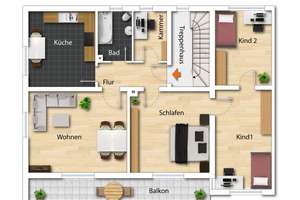 *** Wohnhaus mit 3 Einheiten *** – Die vollständige Adresse der Immobilie erhältst du vom Anbieter., 87727 Babenhausen – Vorschaubild 17