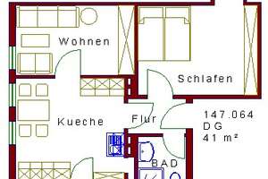 Brambauer: gut geschnittene Wohnung in ruhiger Lage! – Haferkampstr. 10, 44536 Brambauer, Lünen – Vorschaubild 3