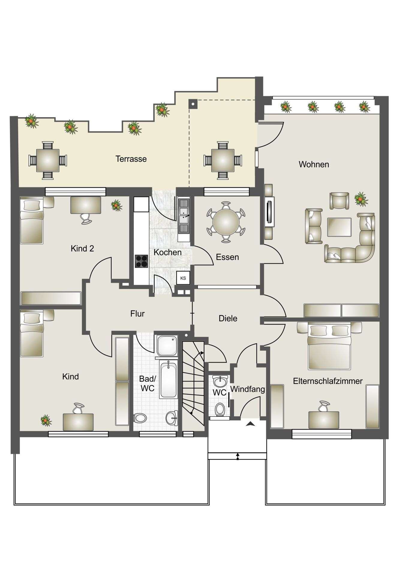 Bungalow im Stadionviertel, Neuss Rhein Kreis – Bild 4