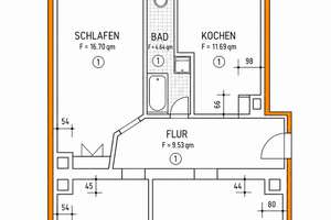 BEZUGSFREI ! SCHLEUSSIG - für Selbstnutzer! 3-Zimmer-Wohnung mit Balkon und Tageslichtbad – Die vollständige Adresse der Immobilie erhältst du vom Anbieter., 4229 Schleußig, Leipzig – Vorschaubild 9