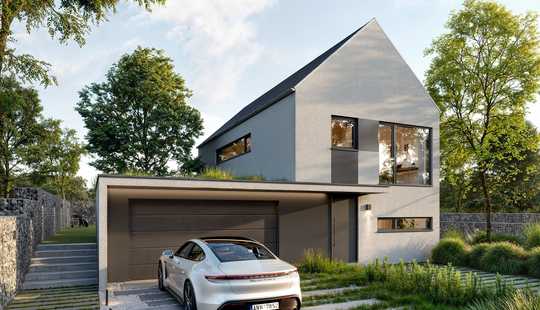 Bild von Freistehendes Einfamilienhaus in massiver Bauweise in Grolsheim