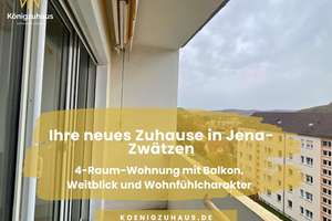 Ankommen in Jena-Zwätzen - 4-Raum-Wohnung mit Weitblick