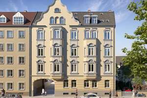 Luxuriöses Wohnen auf 158m²: Erstbezug nach Kernsanierung | Altbau mit Balkon | Energieeffizienz – Die vollständige Adresse der Immobilie erhältst du vom Anbieter., 86152 Jakoberstadt-Süd, Augsburg – Vorschaubild 4