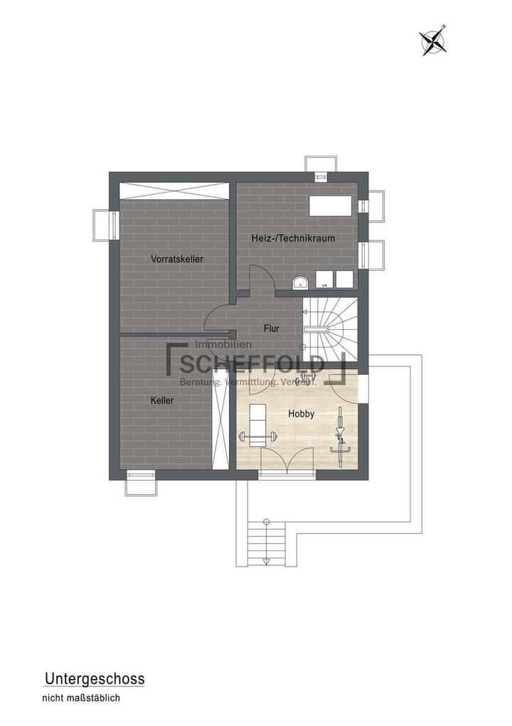 Grundriss Untergeschoss