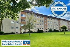 Helle 3-Zimmer-Wohnung mit Südwest-Loggia in Melverode – Die vollständige Adresse der Immobilie erhältst du vom Anbieter., 38124 Heidberg-Melverode, Braunschweig – Vorschaubild 1