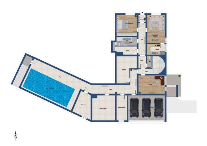 Grundriss Kellergeschoss