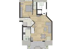 ***Großzügige Maisonette-Wohnung mit sonniger Terrasse - neu renoviert*** – Die vollständige Adresse der Immobilie erhältst du vom Anbieter., 70619 Riedenberg, Stuttgart – Vorschaubild 24