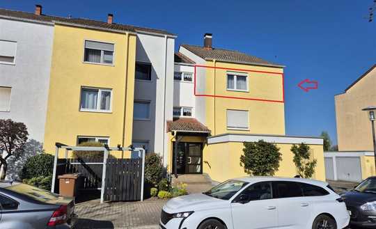 Zweizimmer Wohnung mit Balkon und Garage, Lu-Mundenheim