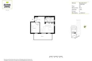 Perfekt für Paare und Singles! 2-Zimmer-Wohnung im Neubau – Bertoldistraße 7, 51065 Mülheim (Ortsteil), Köln – Vorschaubild 14