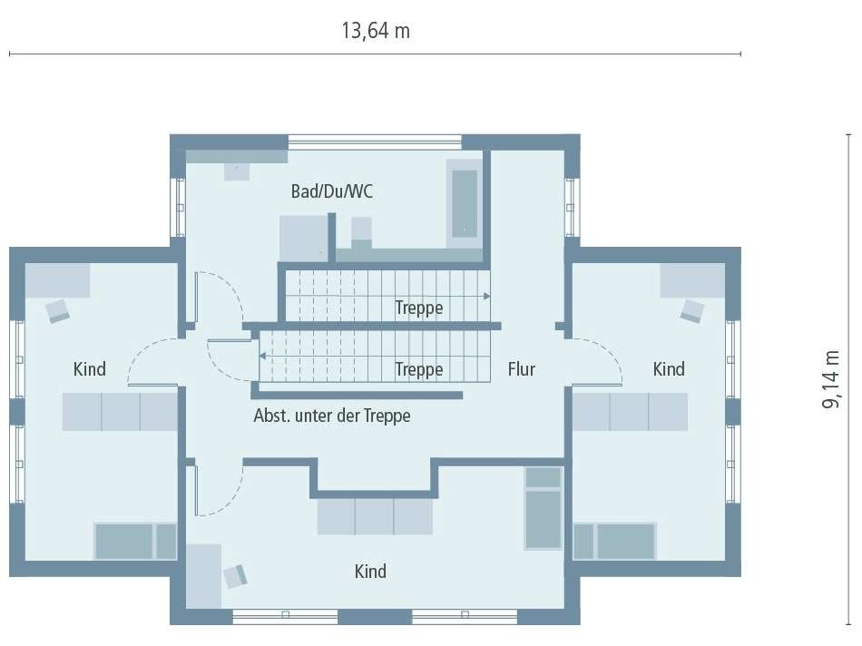 TownHouse 13-1 Satteldach OG