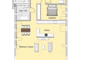 Oberwerth -  3-Zi. Traumwohnung über dem Rhein, incl. Einbauküche – Rheinau 3A, 56075 Oberwerth, Koblenz – Vorschaubild 6