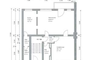 Wunderschöne und Top-ausgestattete Wohnung mit Balkon zur Untermiete im Frankenberger-Viertel – Die vollständige Adresse der Immobilie erhältst du vom Anbieter., 52066 Burtscheider Kurgarten, Aachen – Vorschaubild 2