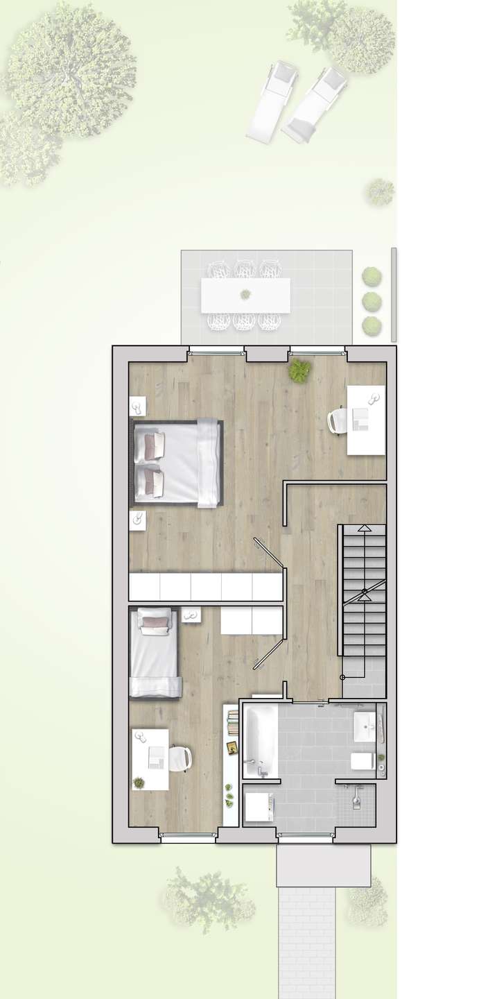 Grundriss Obergeschoss