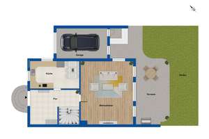 Einfamilienhaus-Traum auf vier Ebenen mit PV-Anlage und Garage im Gurkenland von Düsseldorf-Eller – 40229 Eller, Düsseldorf – Vorschaubild 7