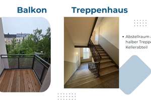 ++Hochwertige 4 Zi. Whg mit Balkon u. neuer Einbauküche++ – Körnerstraße 21, 9130 Sonnenberg, Chemnitz – Vorschaubild 3
