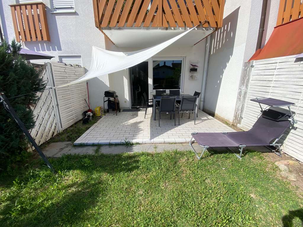 Immobilie in Rülzheim - 3 Zimmer Erdgeschosswohnung mit Gartenanteil und Außenstellplatz - Bild 0