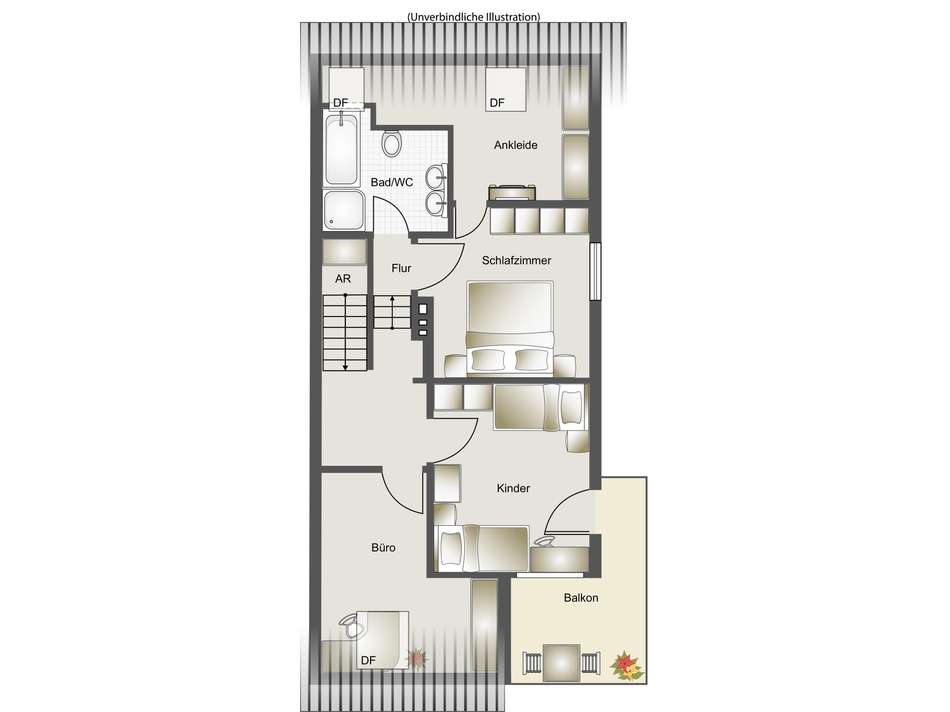 Grundriss Dachgeschoss