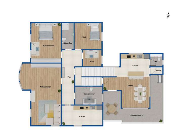 Grundriss Obergeschoss