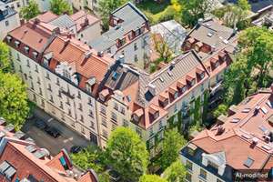 Exklusive 3,5-Zimmer-Dachgeschosswohnung in Schwabing-West mit Terrasse & Galerie