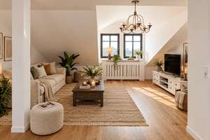 Einladendes Dachgeschoss mit Charme – Stilvoll wohnen im Altbauambiente - Provisionsfrei! – 4315 Neustadt-Neuschönefeld, Leipzig – Vorschaubild 1