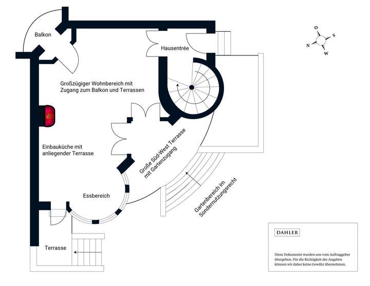 Grundriss Gartengeschoss