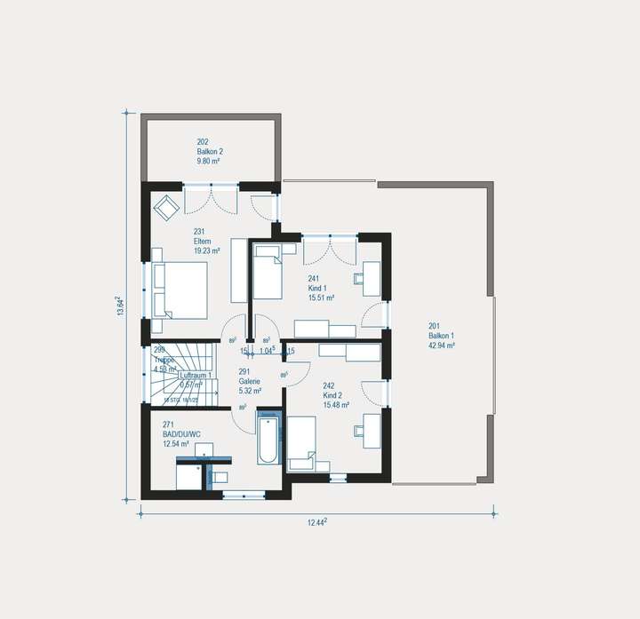 Grundriss veränderbar