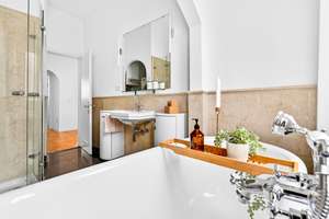 Lichtdurchflutete stylische 3-Zimmer-Altbauwohnung mit Balkon in S-West, Bestlage, provisionsfrei – Die vollständige Adresse der Immobilie erhältst du vom Anbieter., 70193 Rosenberg, Stuttgart – Vorschaubild 12